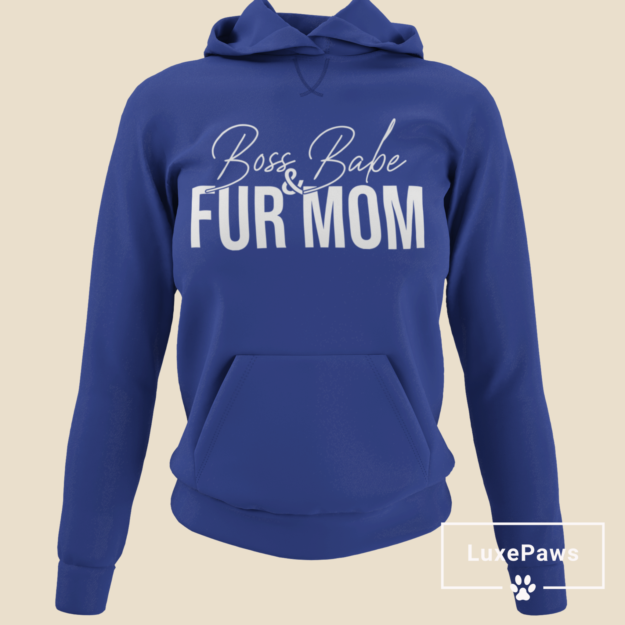 Boss Babe & Fur Mom Hoodie