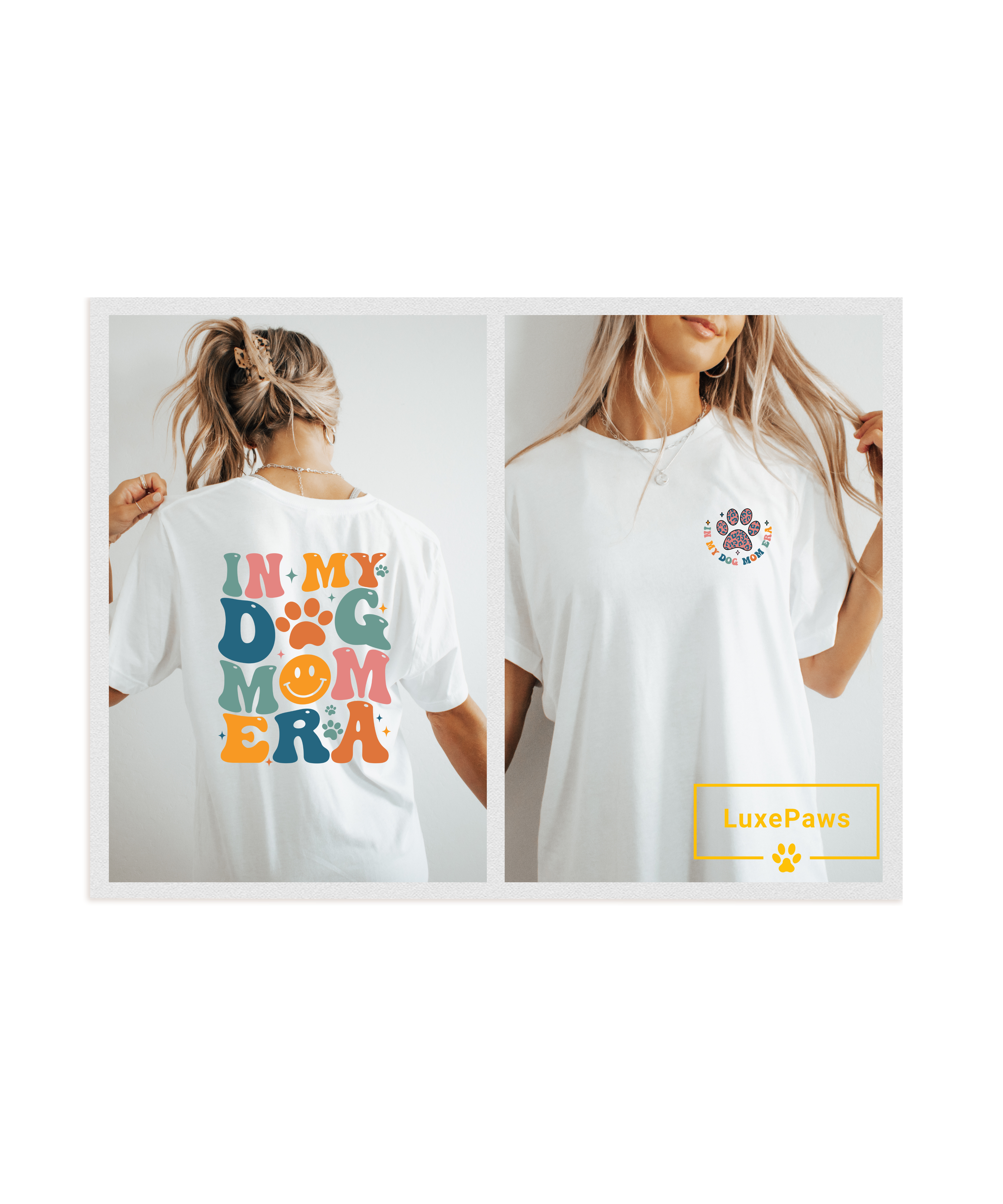 In My Dog Mom Era T-shirt | Pet Lovers