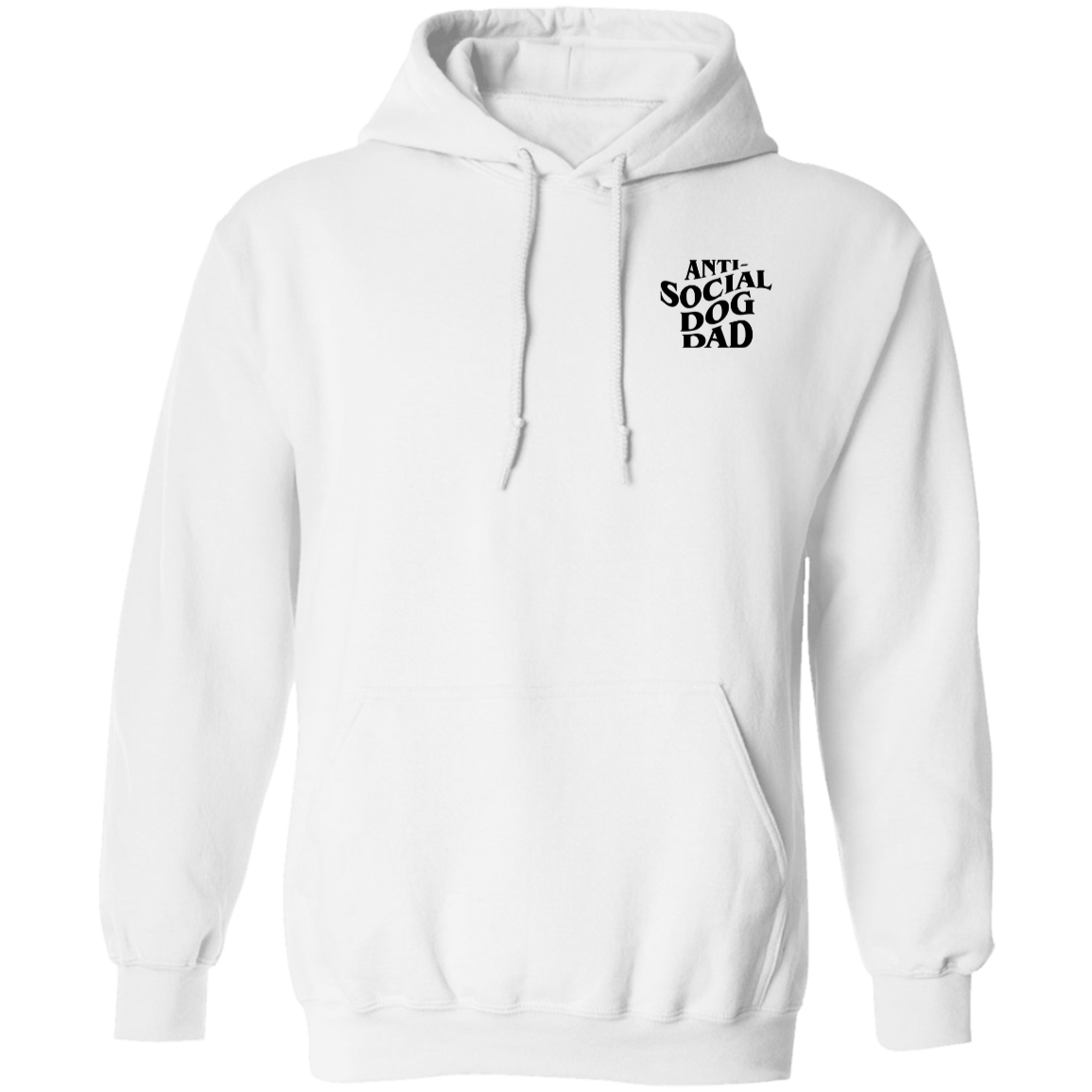 Anti Social Dog Dad Hoodie | Pet Lovers