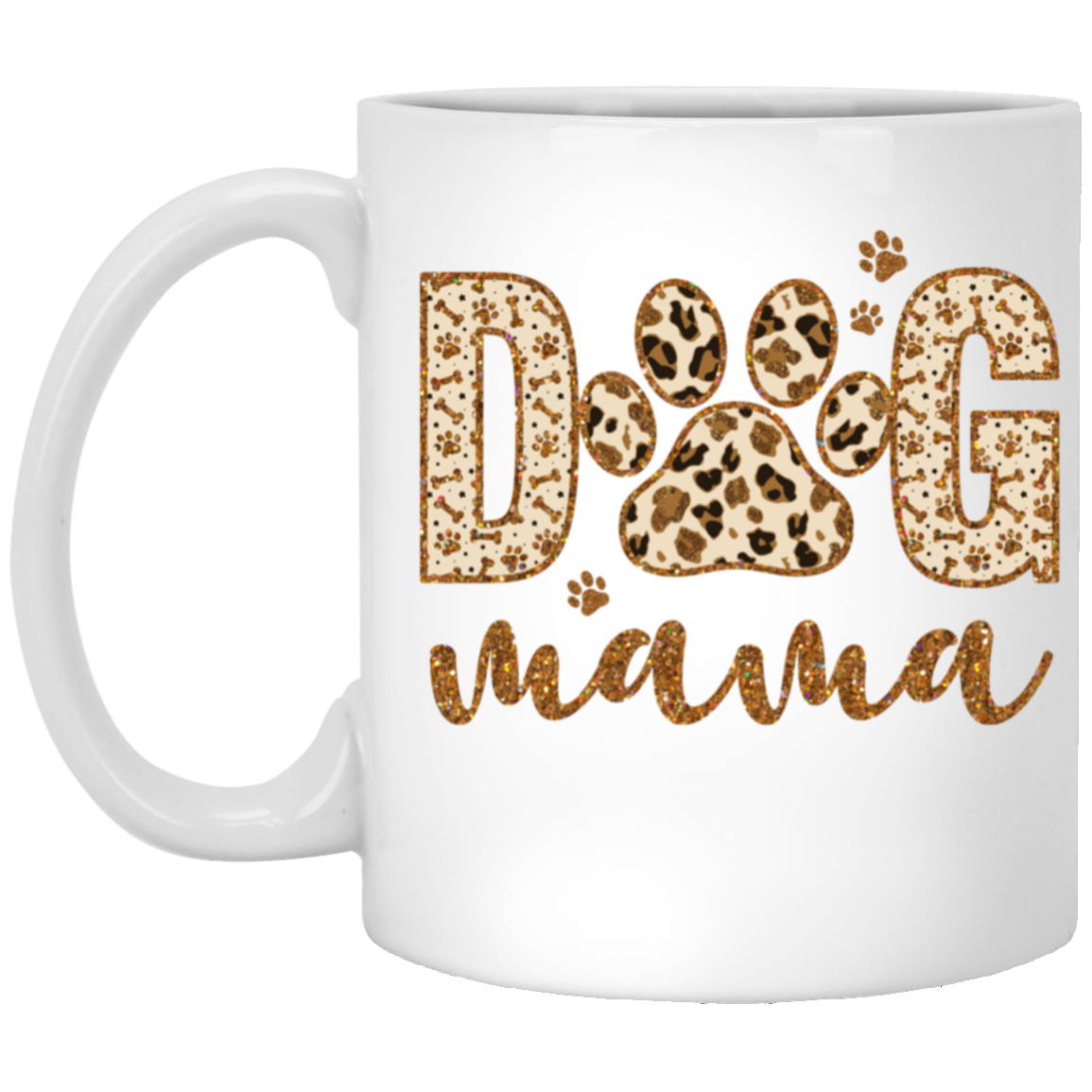 Leopard Dog Mama Mug
