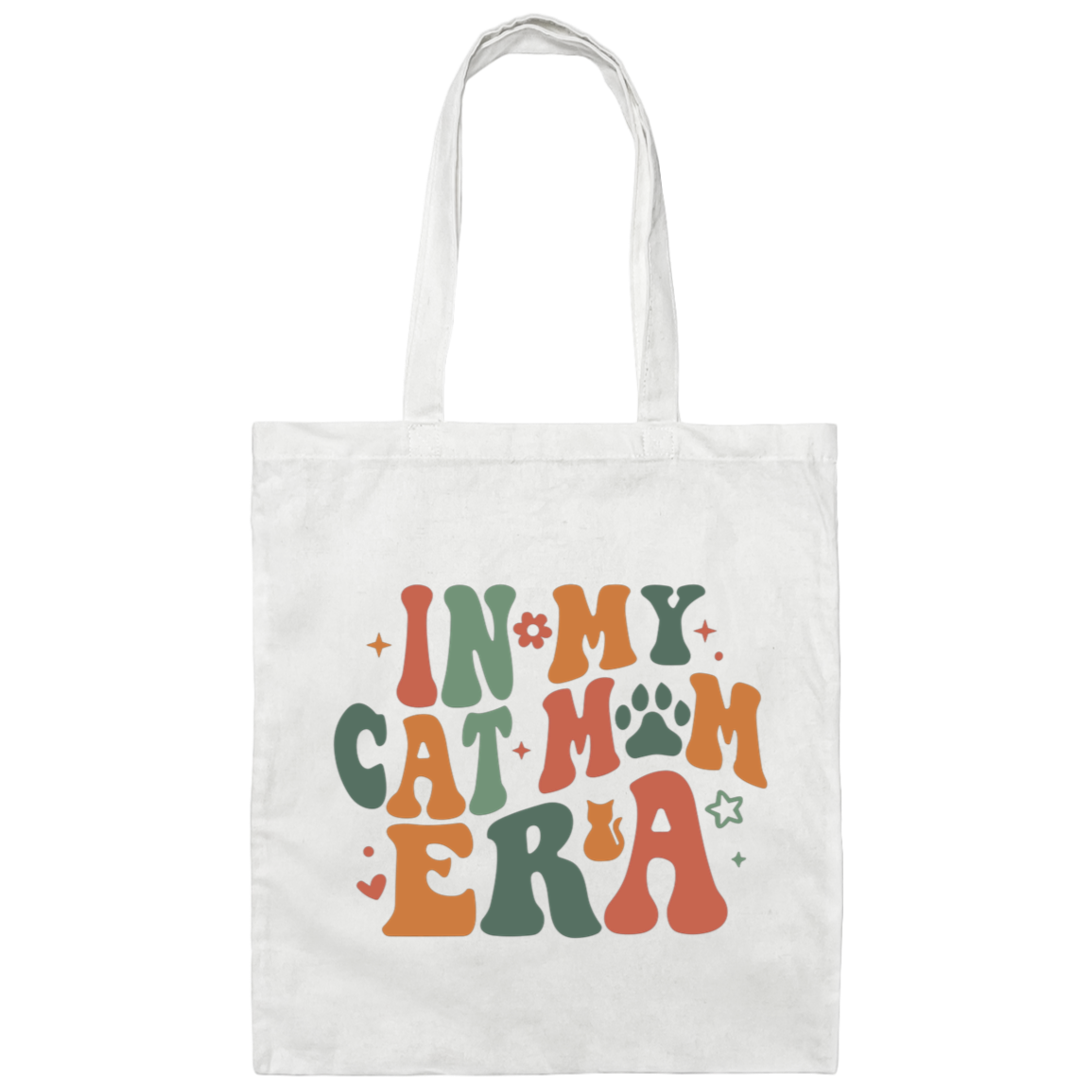 In My Cat Mom Era Tote Bag