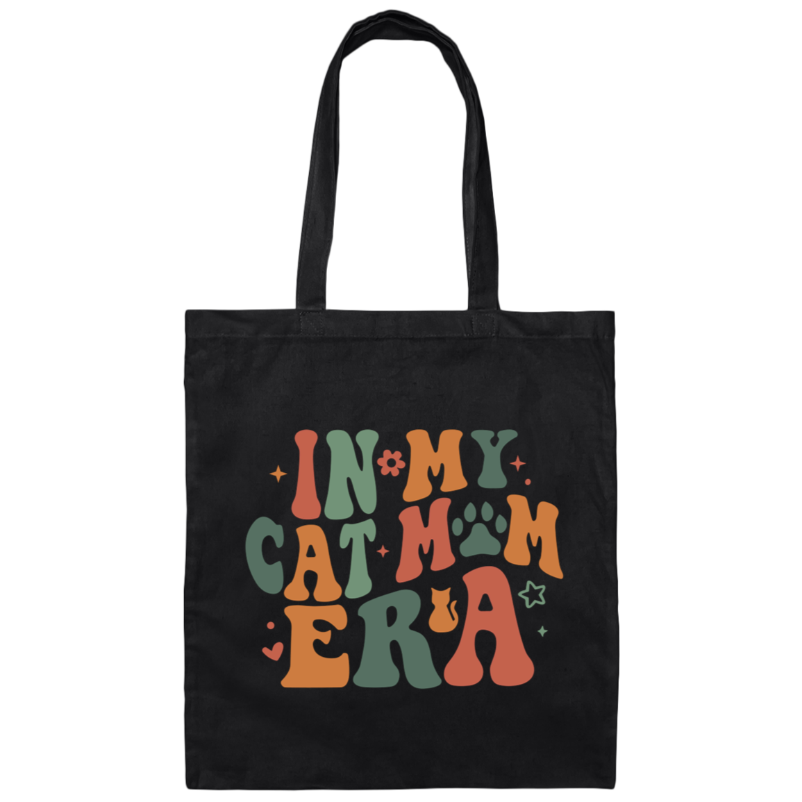 In My Cat Mom Era Tote Bag