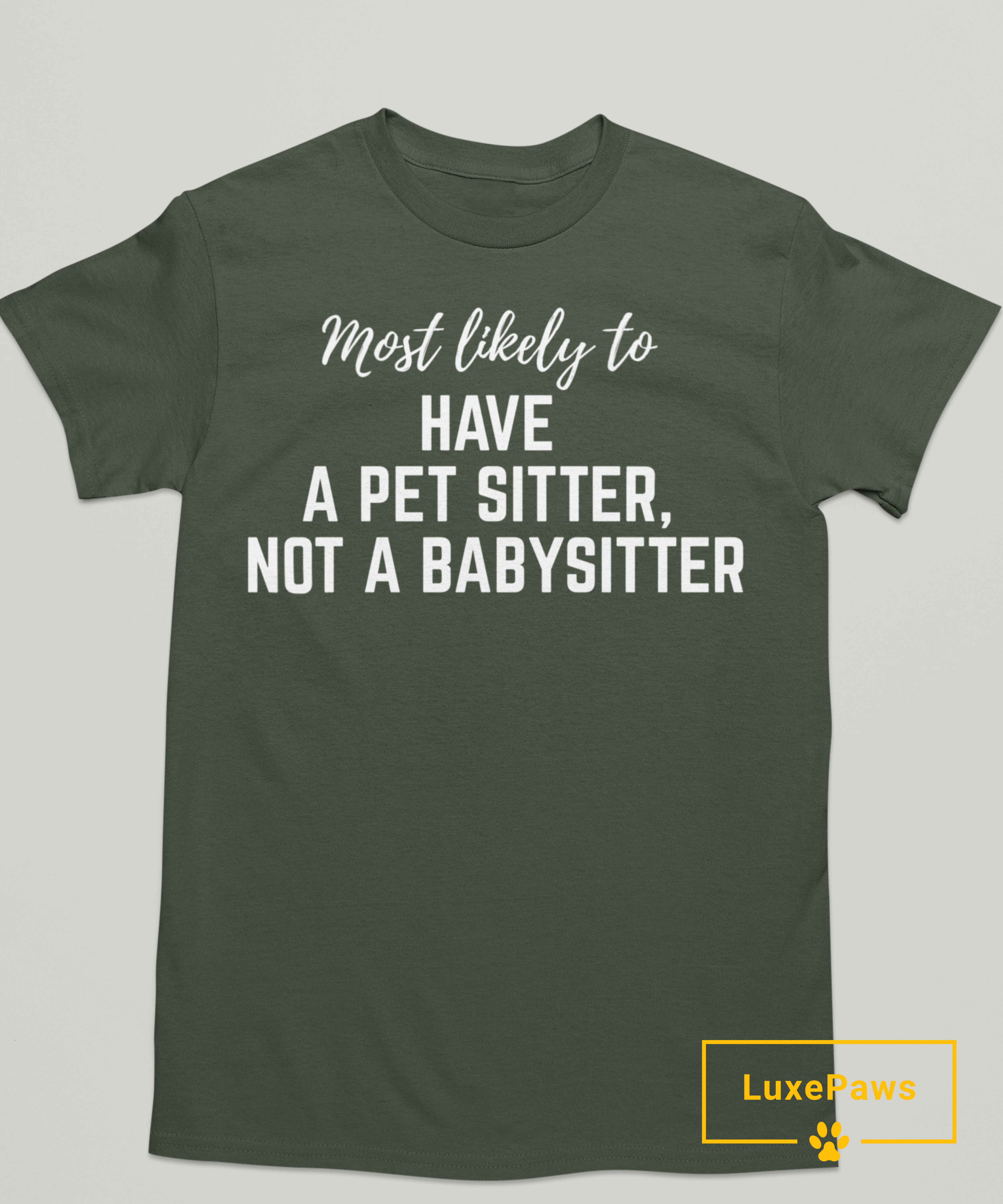 Most Likely To…” Thanksgiving/Friendsgiving Pet Lover Tee T-Shirt