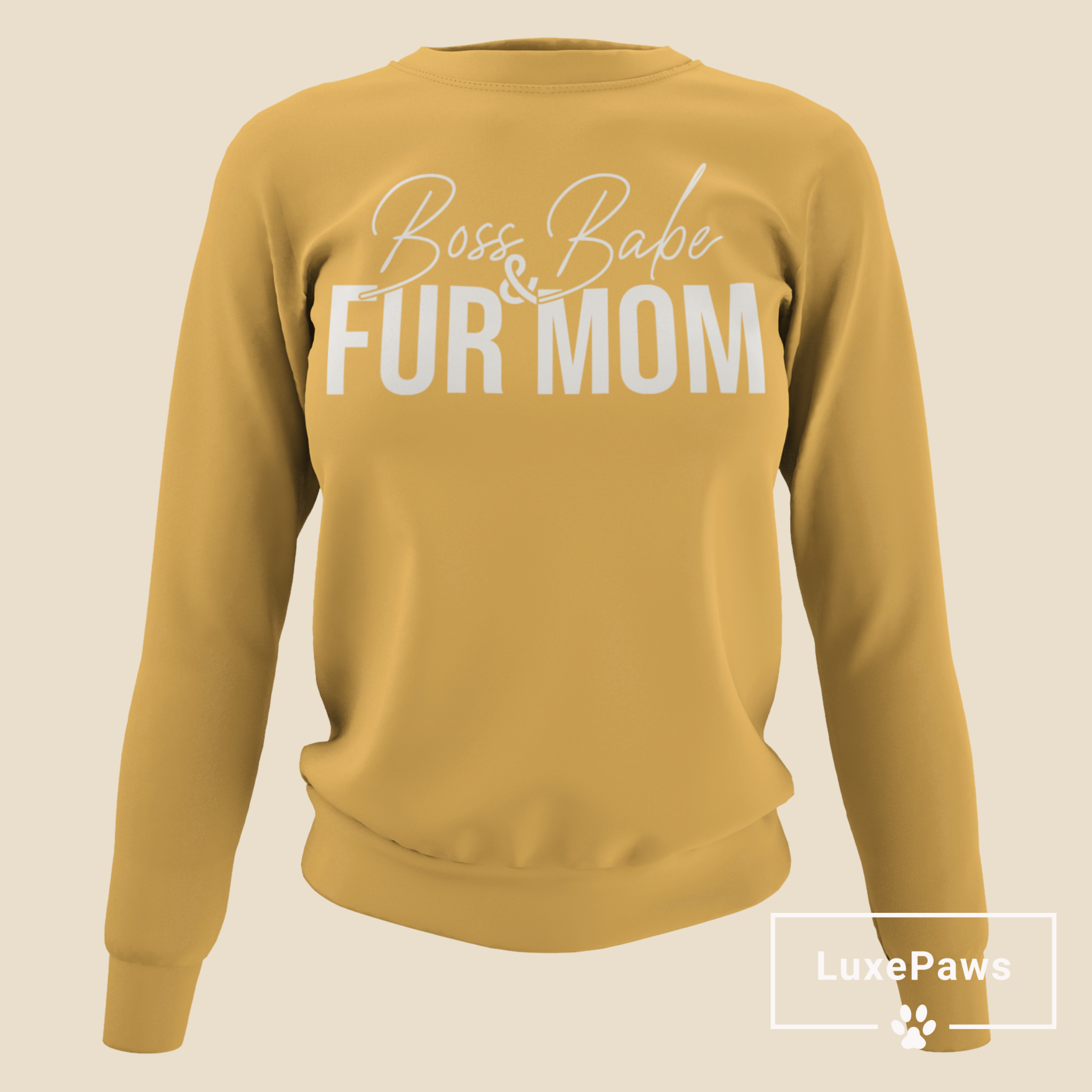 Babe & Fur Mom Sweatshirt