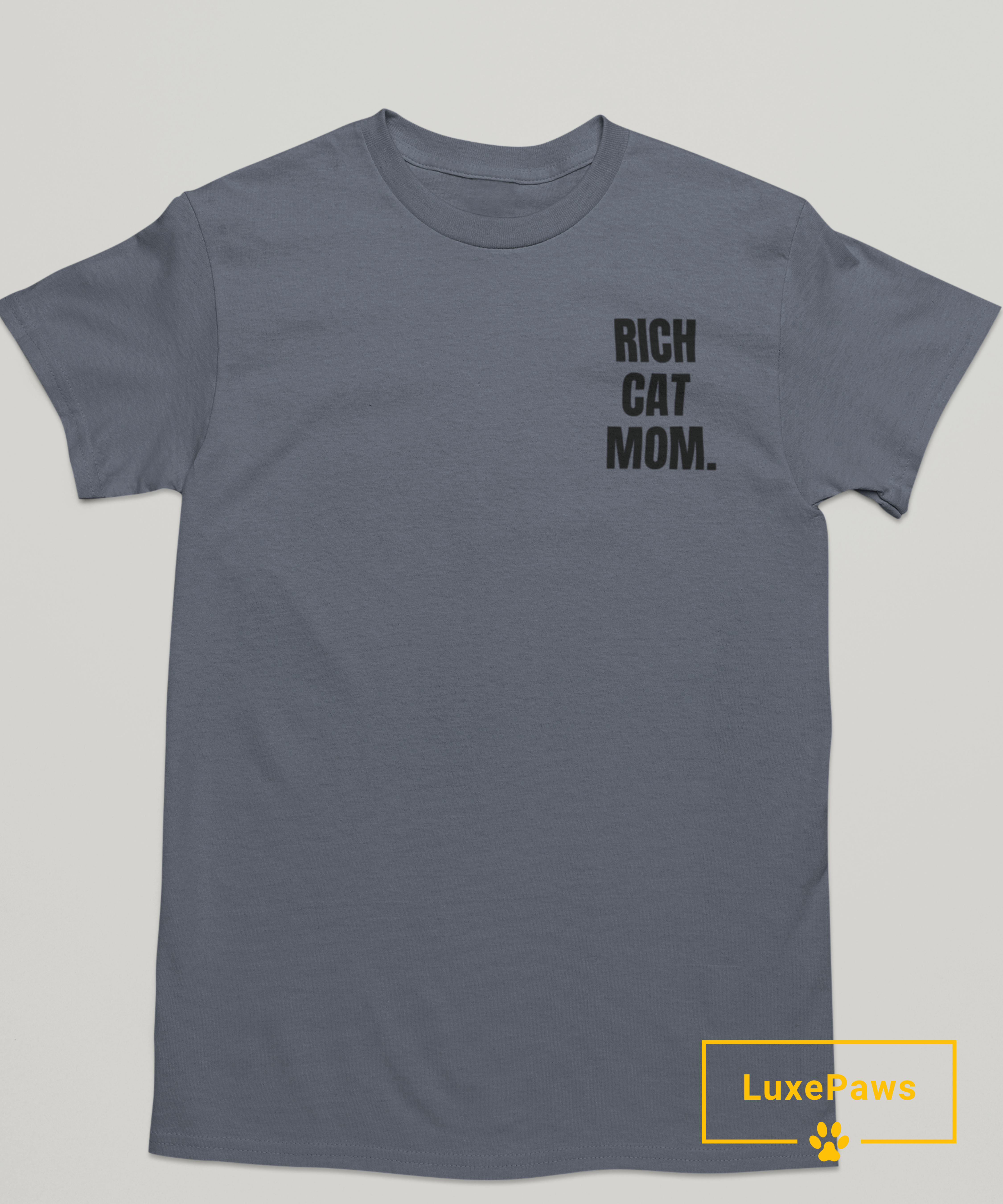 Rich Cat Mom. Comfort Colors T-Shirt