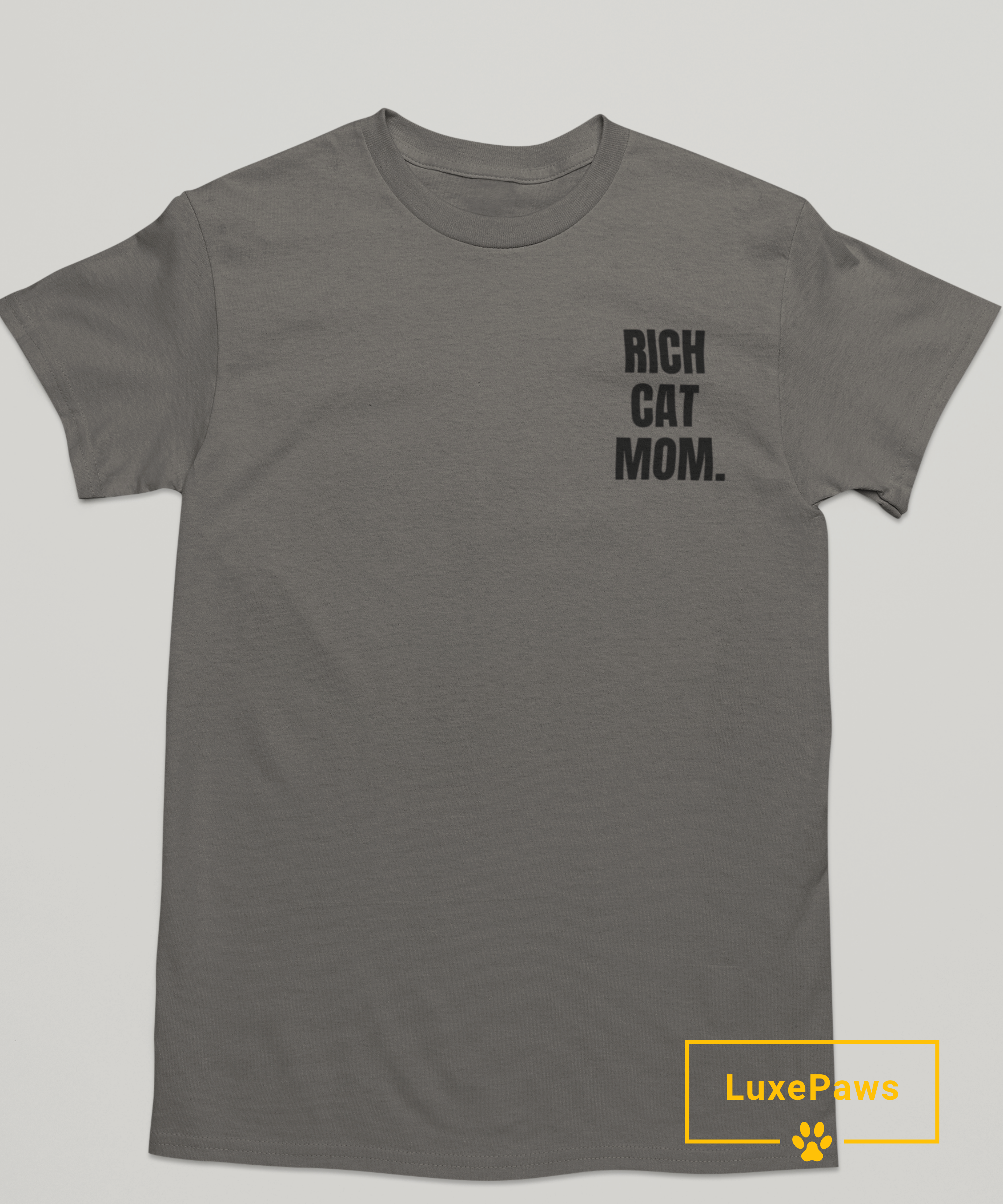 Rich Cat Mom. Comfort Colors T-Shirt
