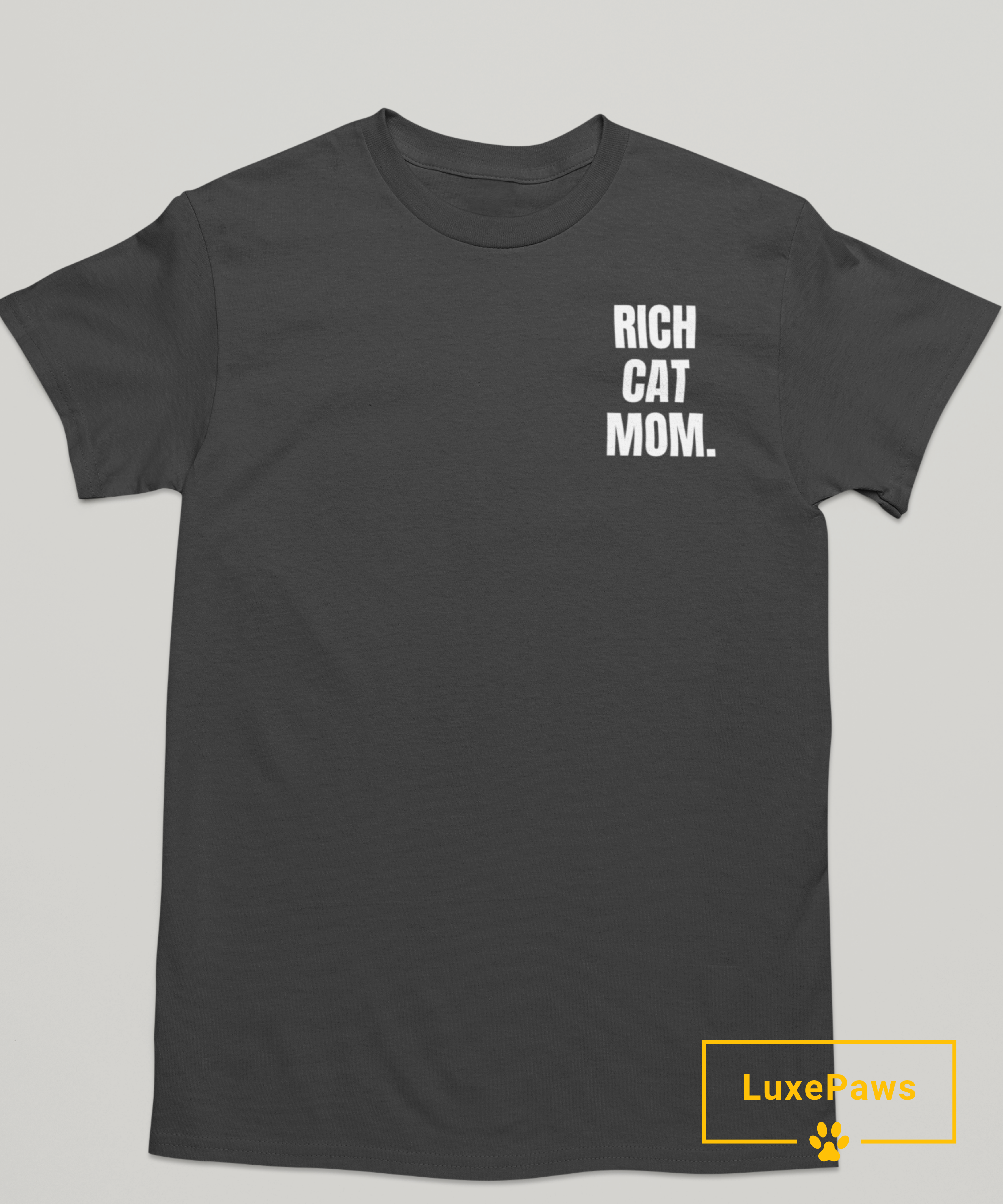 Rich Cat Mom. Comfort Colors T-Shirt