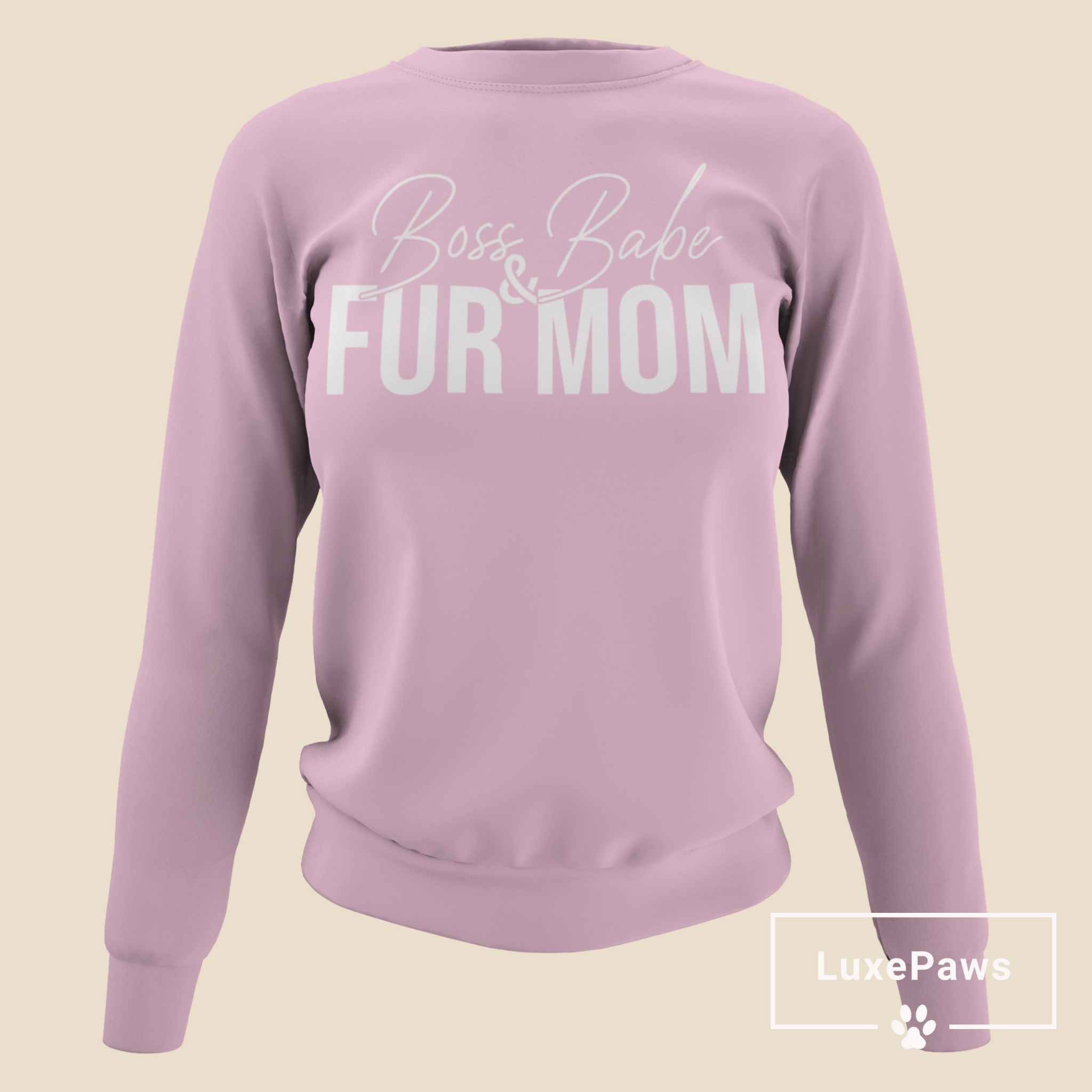Babe & Fur Mom Sweatshirt