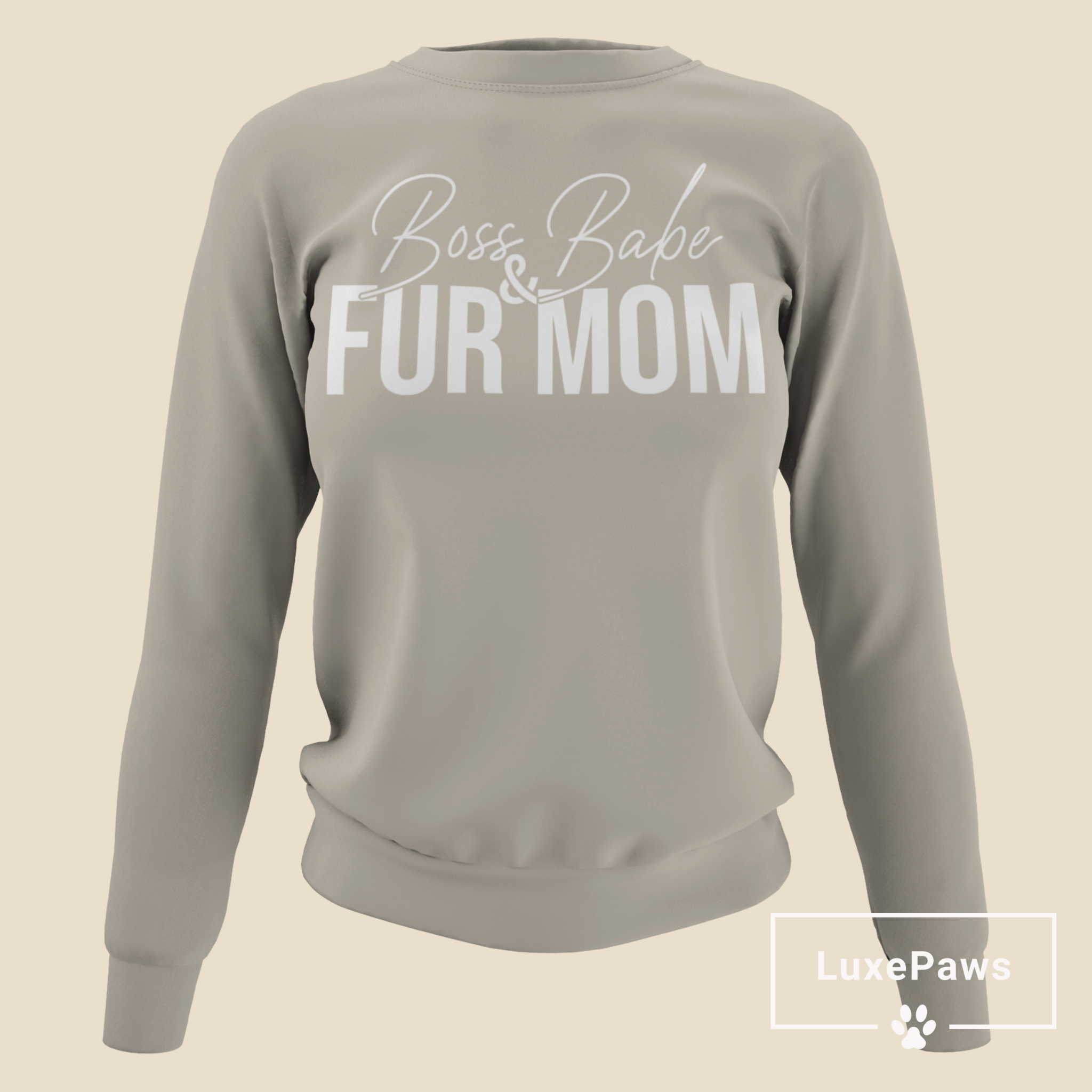 Babe & Fur Mom Sweatshirt