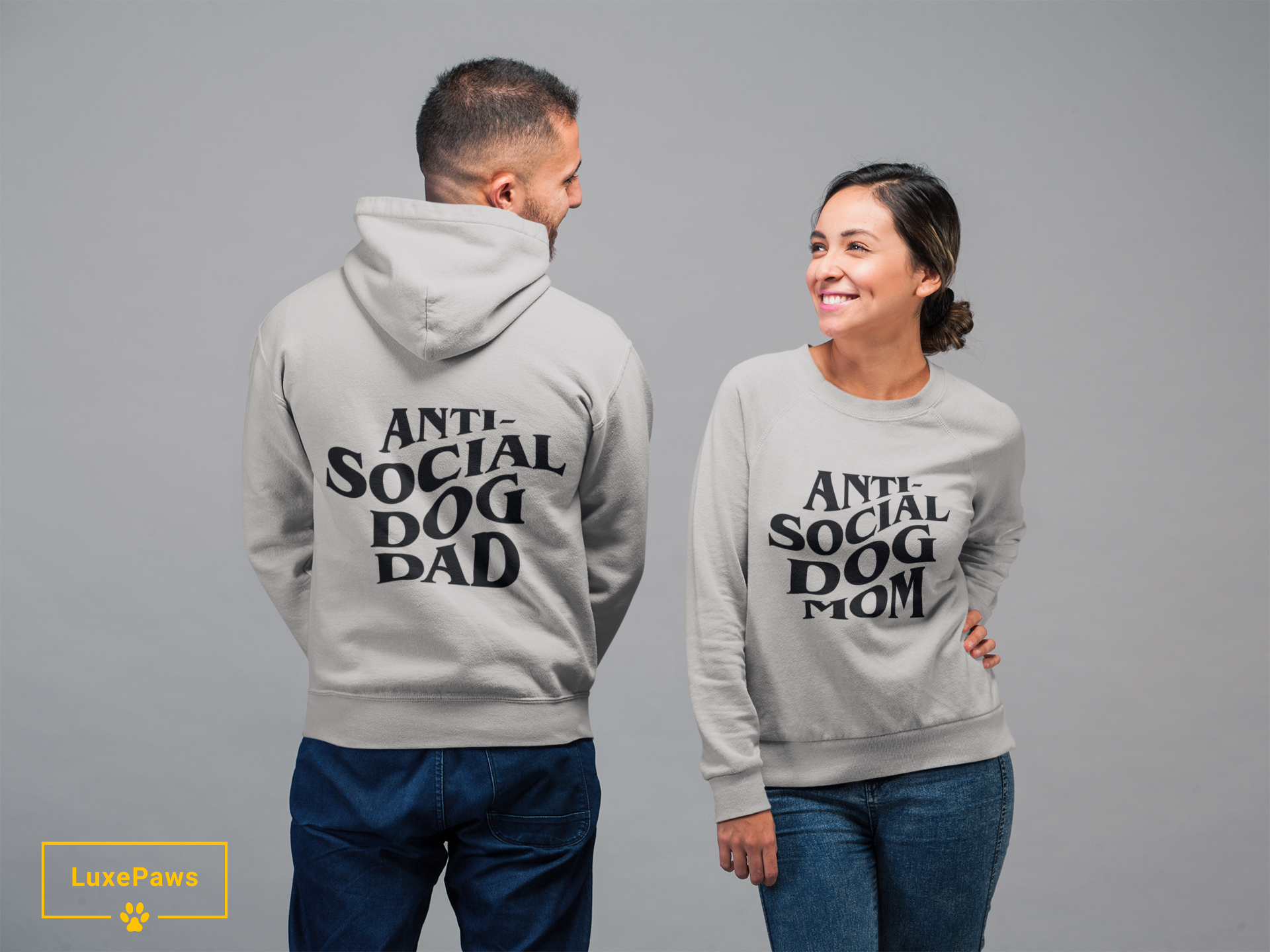 Introvert Paws: The Anti-Social Dog Dad & Mom Collection