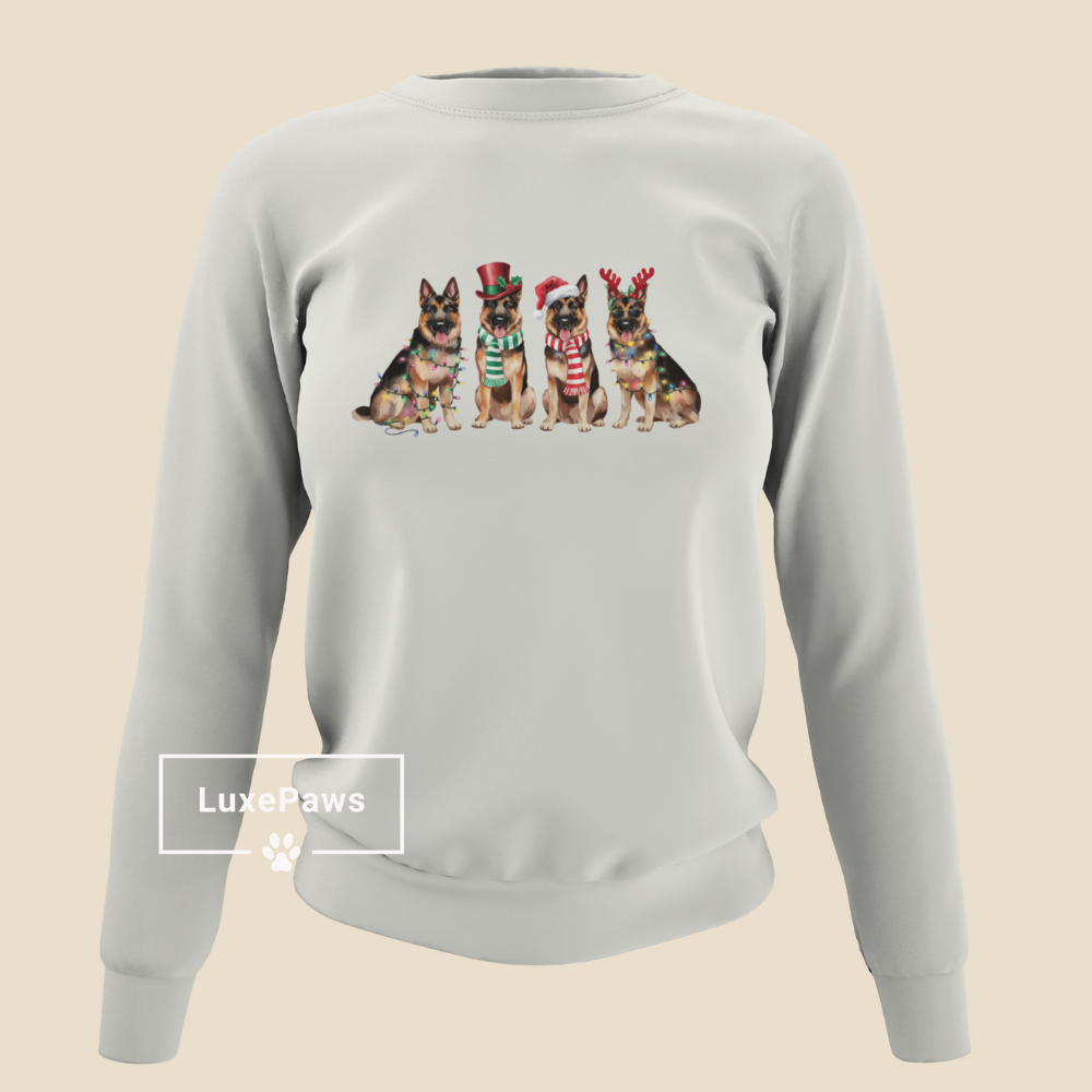 Christmas German Shepherd Sweatshirt