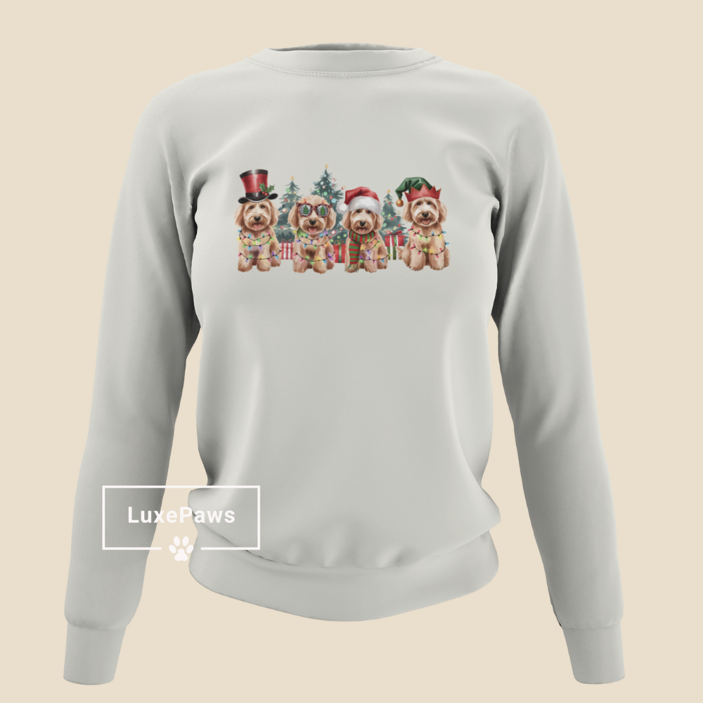 Christmas Golden Doodle Sweatshirt