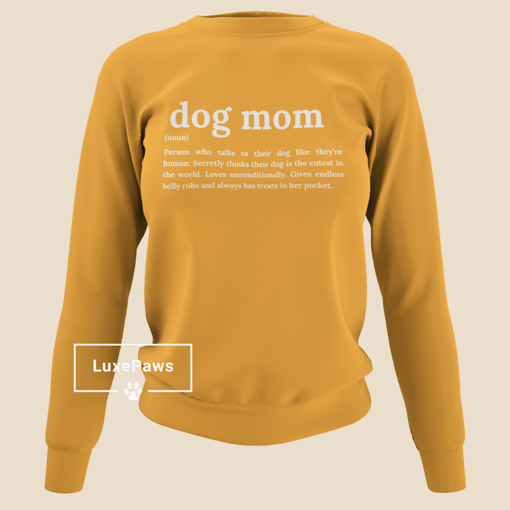 Dog Mom Definition Sweatshirt