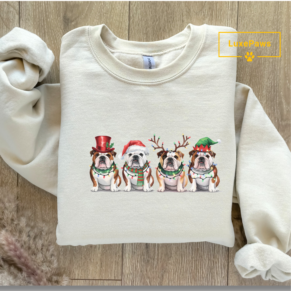 Christmas French Bulldog Sweatshirt