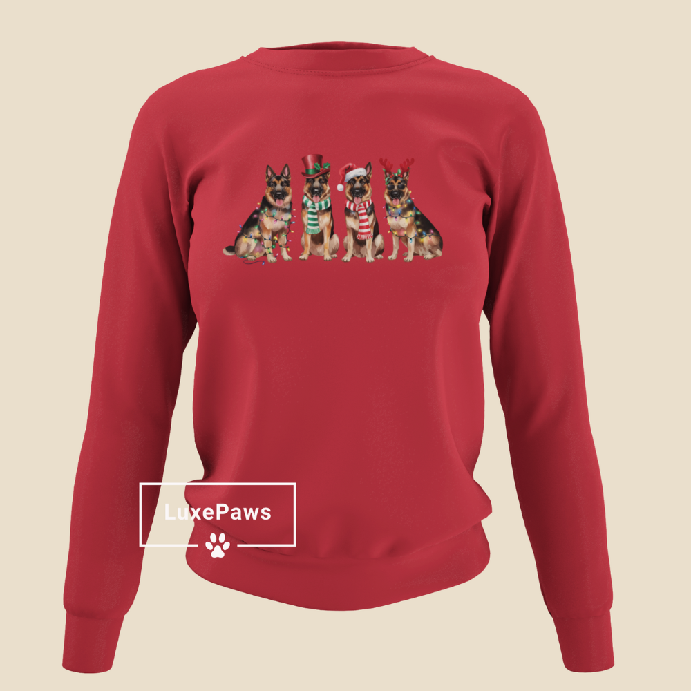 Christmas German Shepherd Sweatshirt