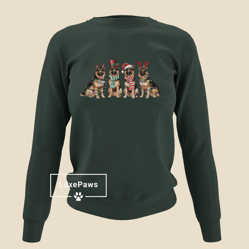 Christmas German Shepherd Sweatshirt