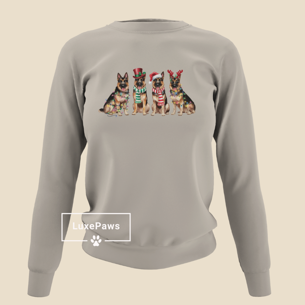 Christmas German Shepherd Sweatshirt