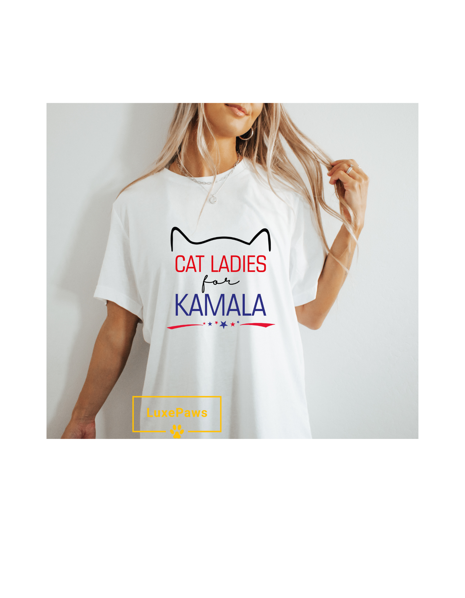 Cat Ladies for Kamala T-shirt