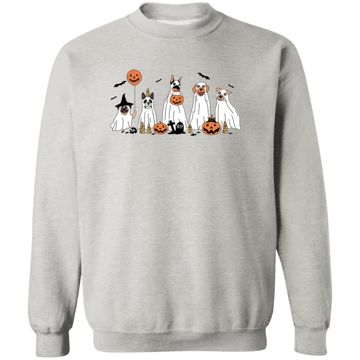 Dog Retro Spooky Season Sweatshirt