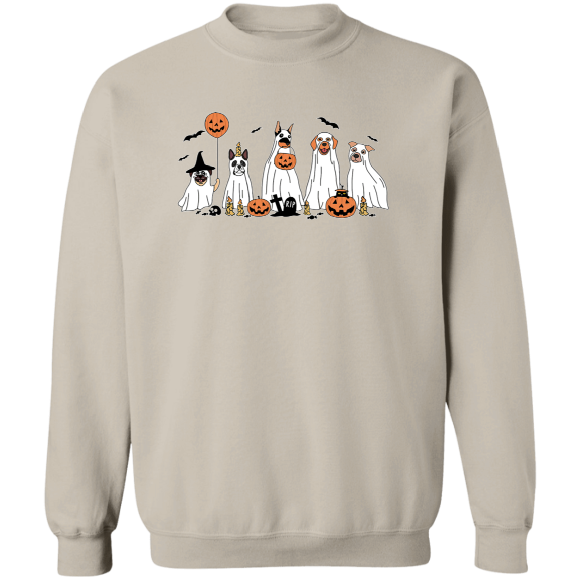 Dog Retro Spooky Season Sweatshirt