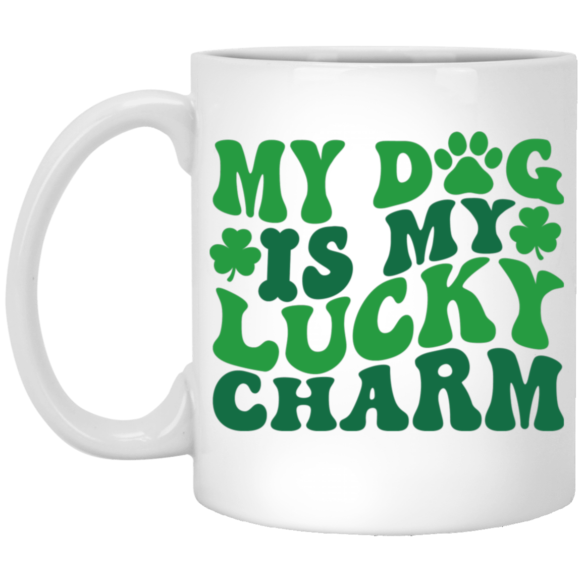 ☘️ My Dog is My Lucky Charm Mug ☘️