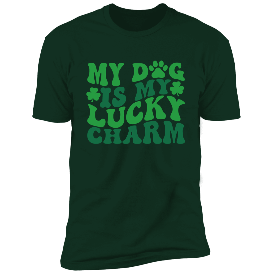 🍀 My Dog is My Lucky Charm Tee 🍀