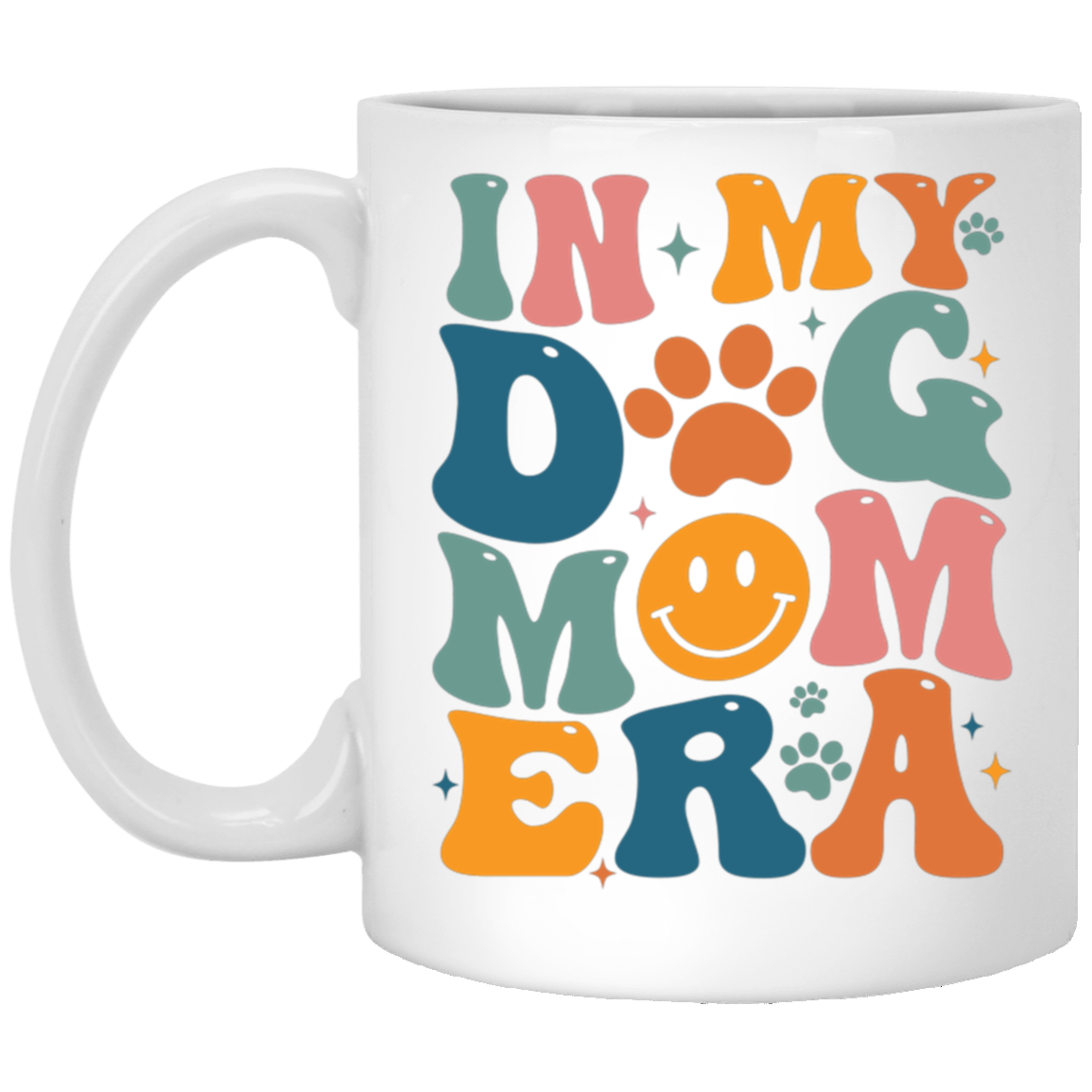In My Dog Mom Era: Charming Mug