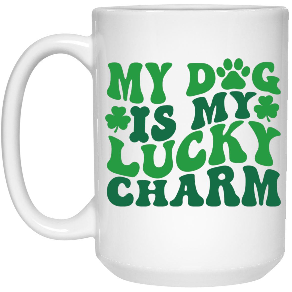 ☘️ My Dog is My Lucky Charm Mug ☘️
