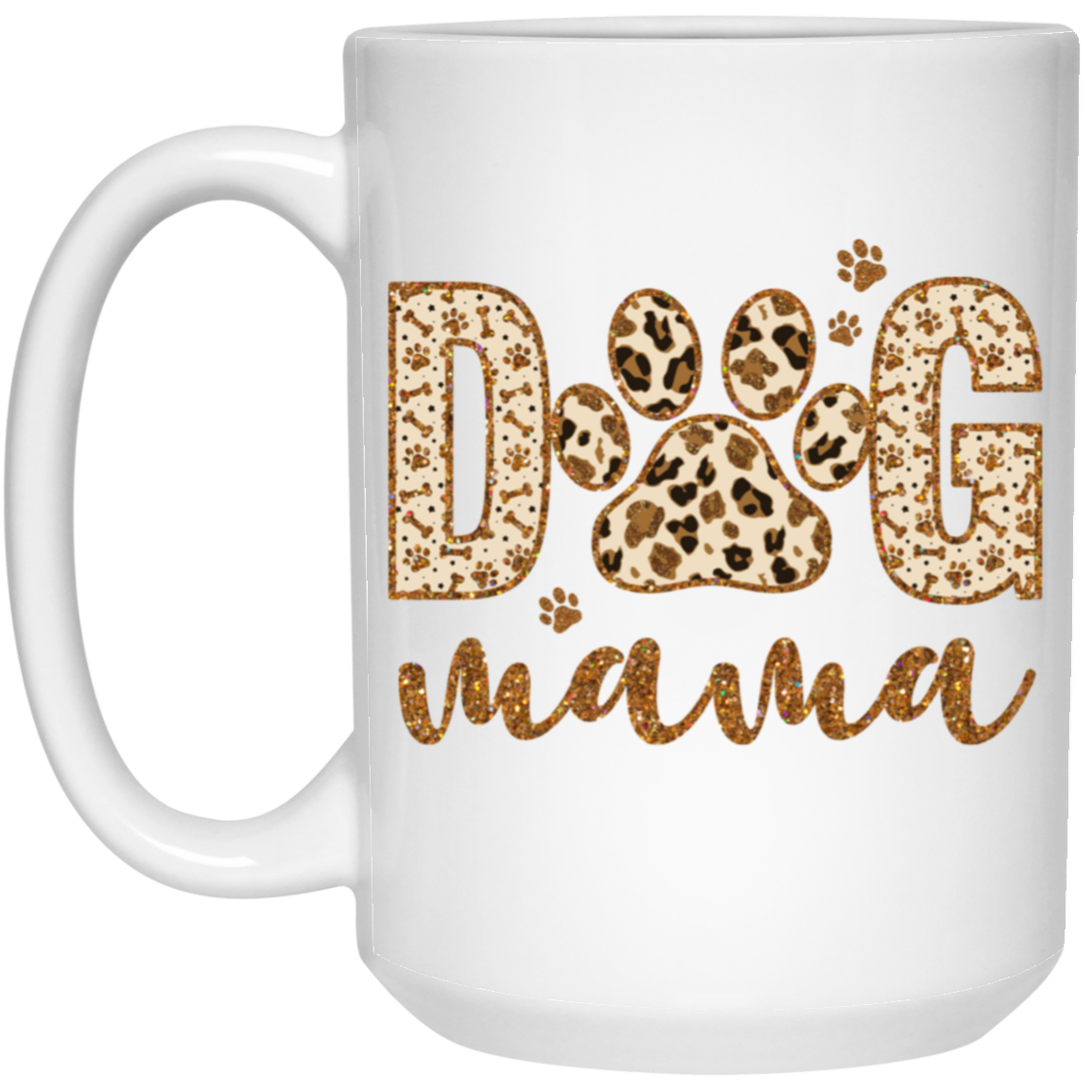 Leopard Dog Mama Mug