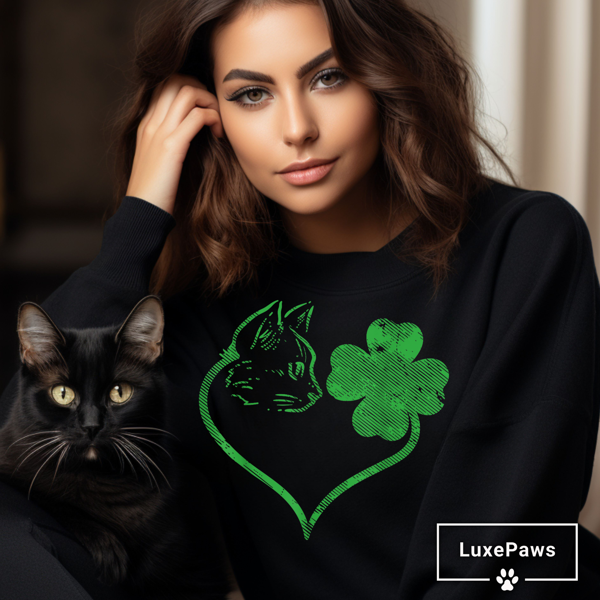 Lucky Whiskers Sweatshirt