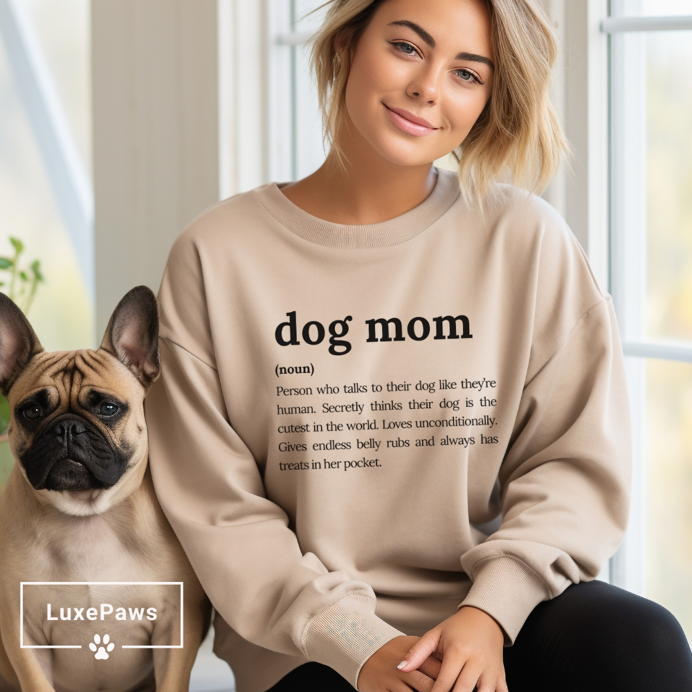 Dog Mom Definition Sweatshirt