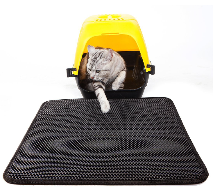 Cat Litter Trapping Mat | Honeycomb Double Layer